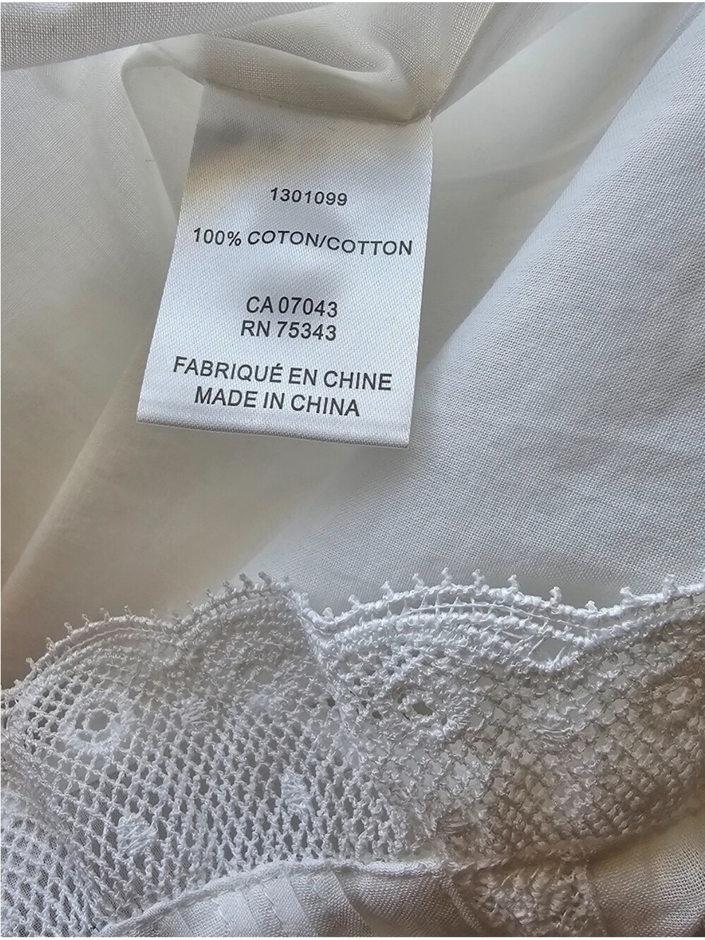 House of Harlow 1960 White Cotton Retro Lace Summer Maxi Dress Eyelet lace NWT - Picture 6 of 8